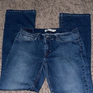 Levi's Dark Blue Boot Cut Jeans